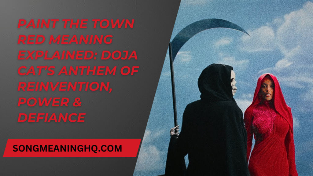 Paint the Town Red Meaning Explained: Doja Cat’s Anthem of Reinvention, Power & Defiance